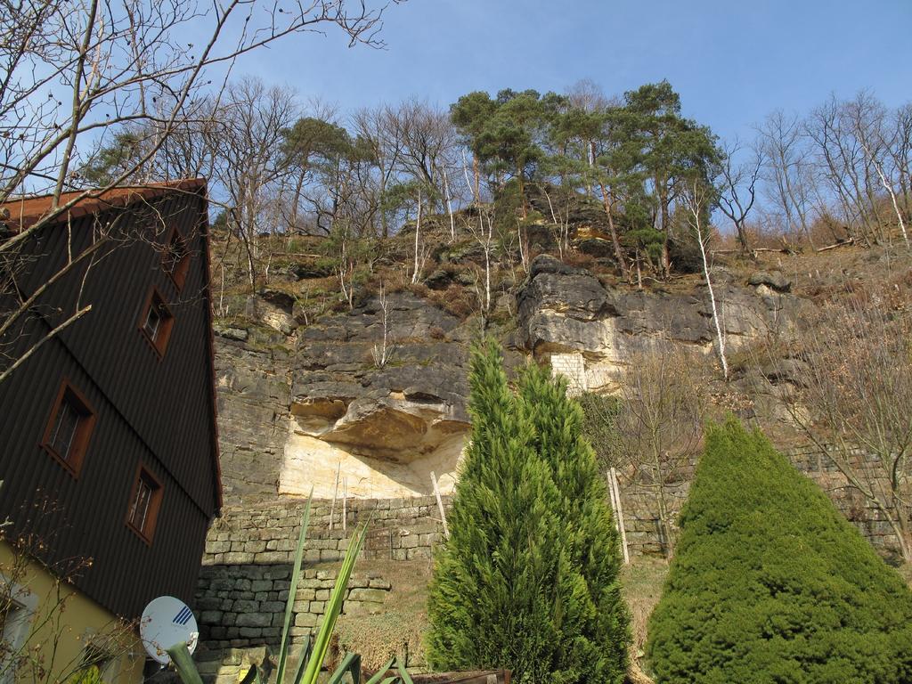 Ferienhaus am Urzeitpark Sebnitz Hertigswalde Exterior foto
