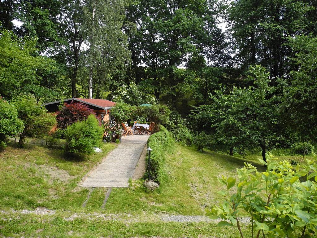 Ferienhaus am Urzeitpark Sebnitz Hertigswalde Exterior foto