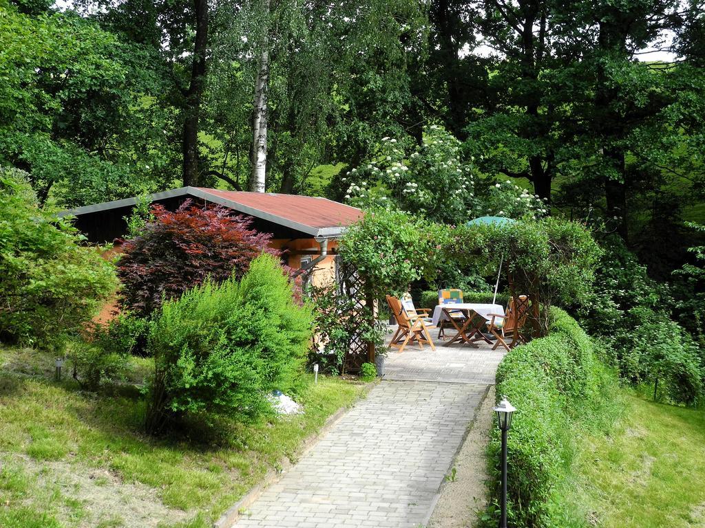 Ferienhaus am Urzeitpark Sebnitz Hertigswalde Exterior foto