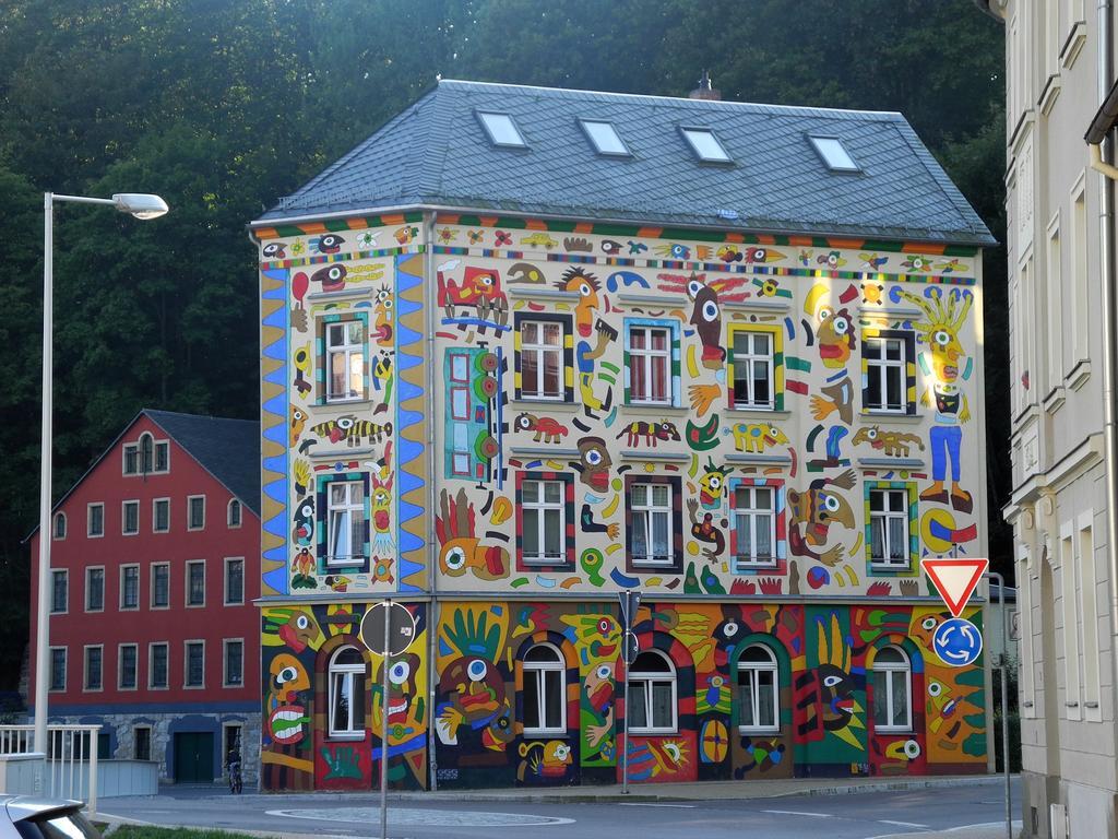 Ferienhaus am Urzeitpark Sebnitz Hertigswalde Exterior foto